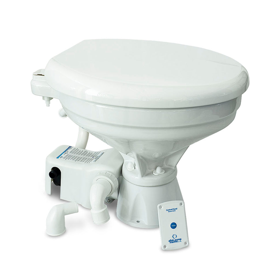 Albin - Marine Toilet Standard Electric - EVO Comfort — Quality Boat Parts