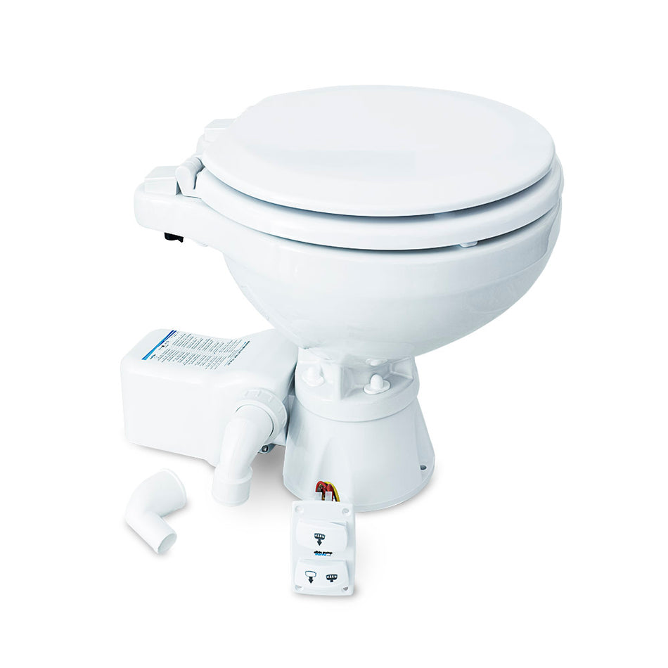Albin - Marine Toilet Silent Electric Compact — Quality Boat Parts