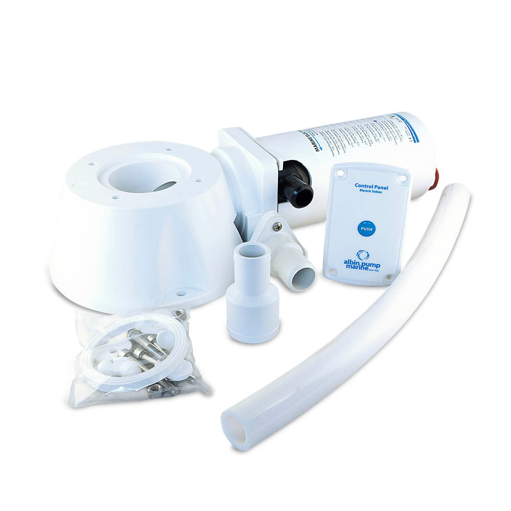 Albin - Marine Standard Electric Toilet Conversion Kit — Quality Boat Parts