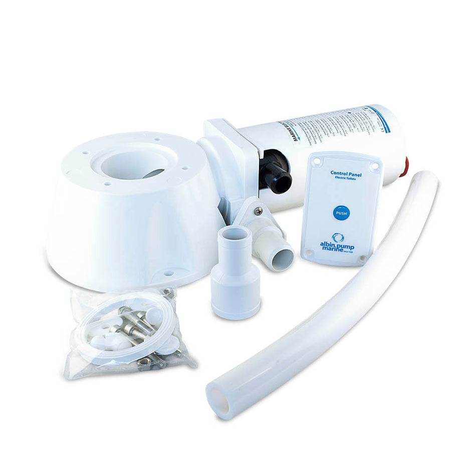 Albin - Marine Standard Electric Toilet Conversion Kit — Quality Boat Parts