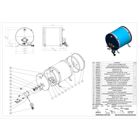 Albin - Marine Premium Water Heater - 120V — Quality Boat Parts