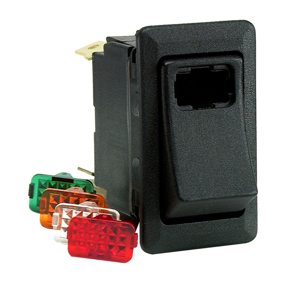 Cole Hersee - Lighted Rocker Switch - SPST On-Off — Quality Boat Parts