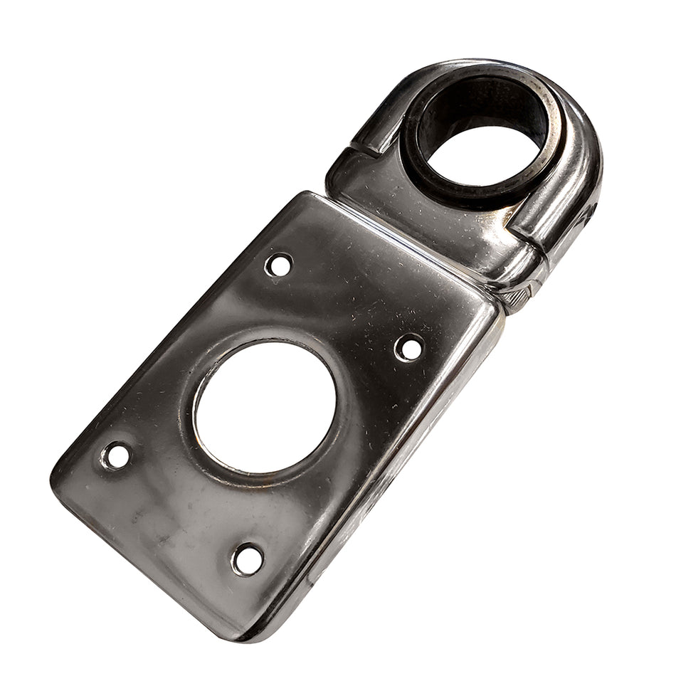 Edson Marine - Clamp-On Accessory Mount - 3", Stainless Steel — Quality Boat Parts