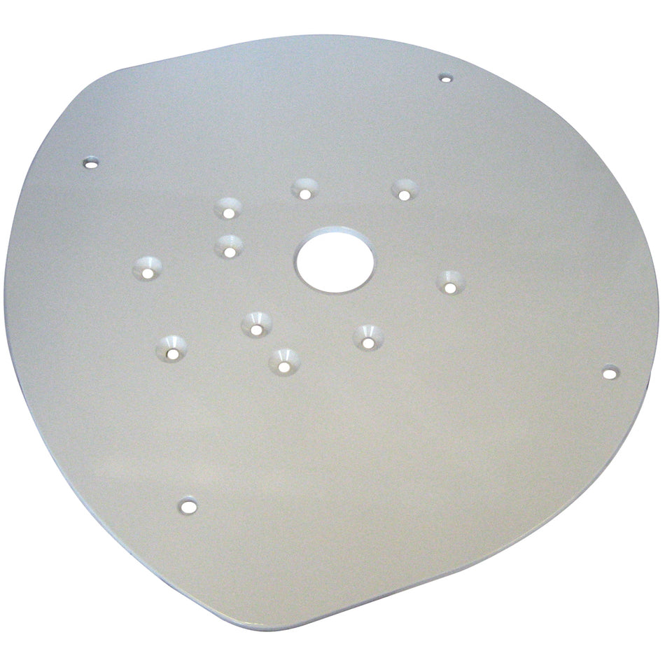 Edson - Vision Series Mounting Plate - Simrad/Lowrance, 4kW — Quality Boat Parts