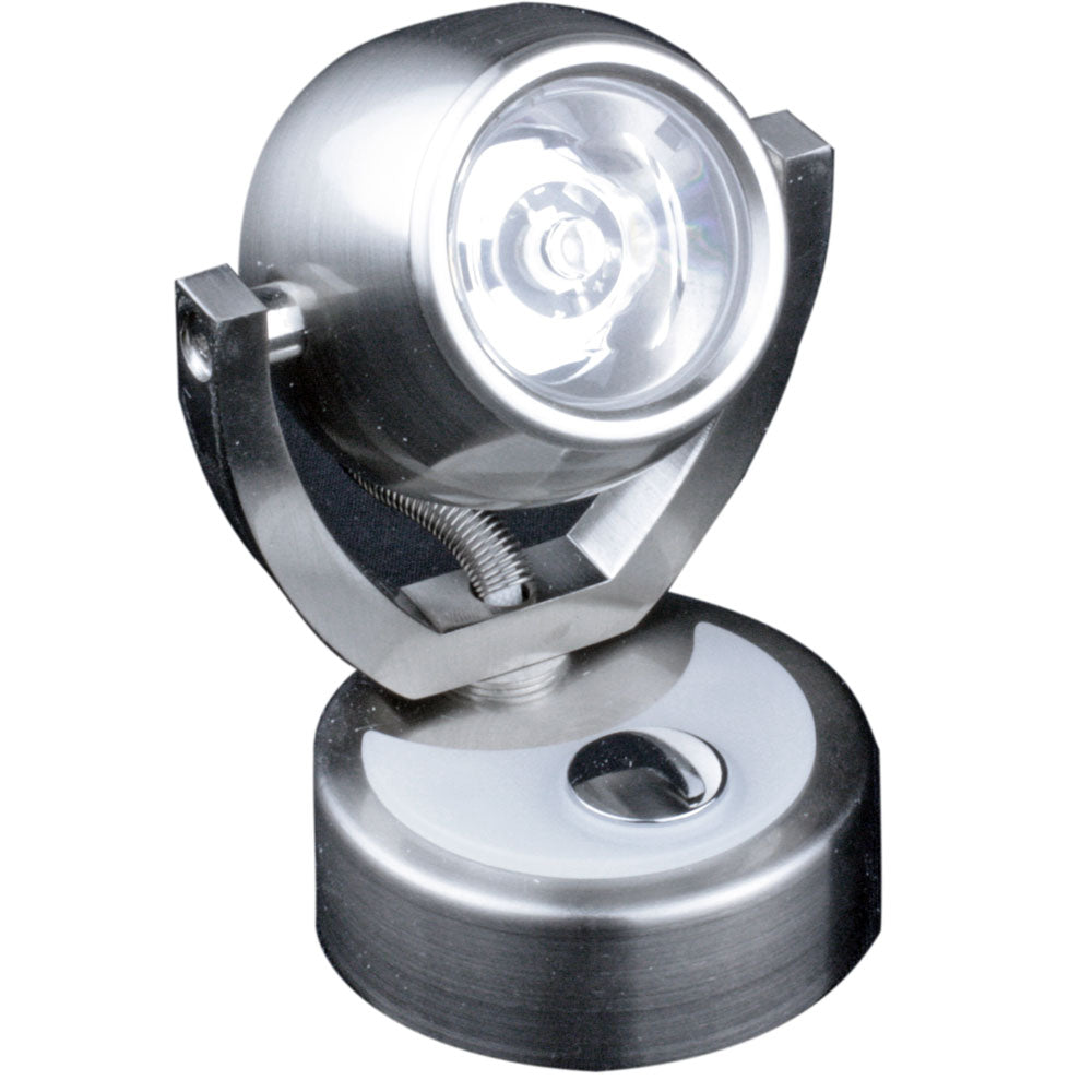 Lunasea - LED Wall Mount Light - Touch Dimming, Warm White, Brushed Nickel Finish — Quality Boat Parts