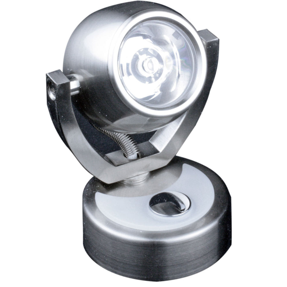 Lunasea - LED Wall Mount Light - Touch Dimming, Warm White, Brushed Nickel Finish — Quality Boat Parts