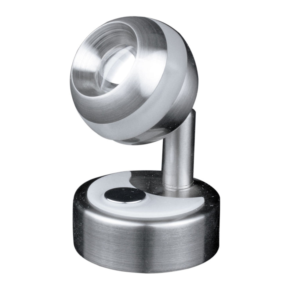 Lunasea - LED Wall Mount Light - Warm White, Brushed Nickel Finish — Quality Boat Parts