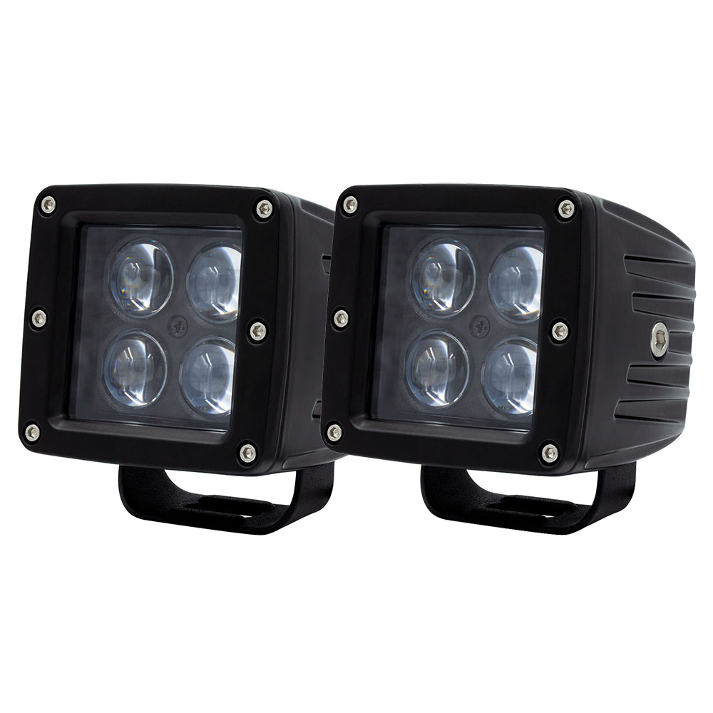 HEISE - 4 LED Cube Light 3" - 1080Lm, 13.8V, IP67 — Quality Boat Parts