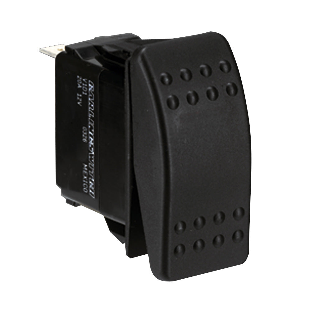 Paneltronics - Waterproof Rocker Switch - SPST, Black, Off/On — Quality Boat Parts