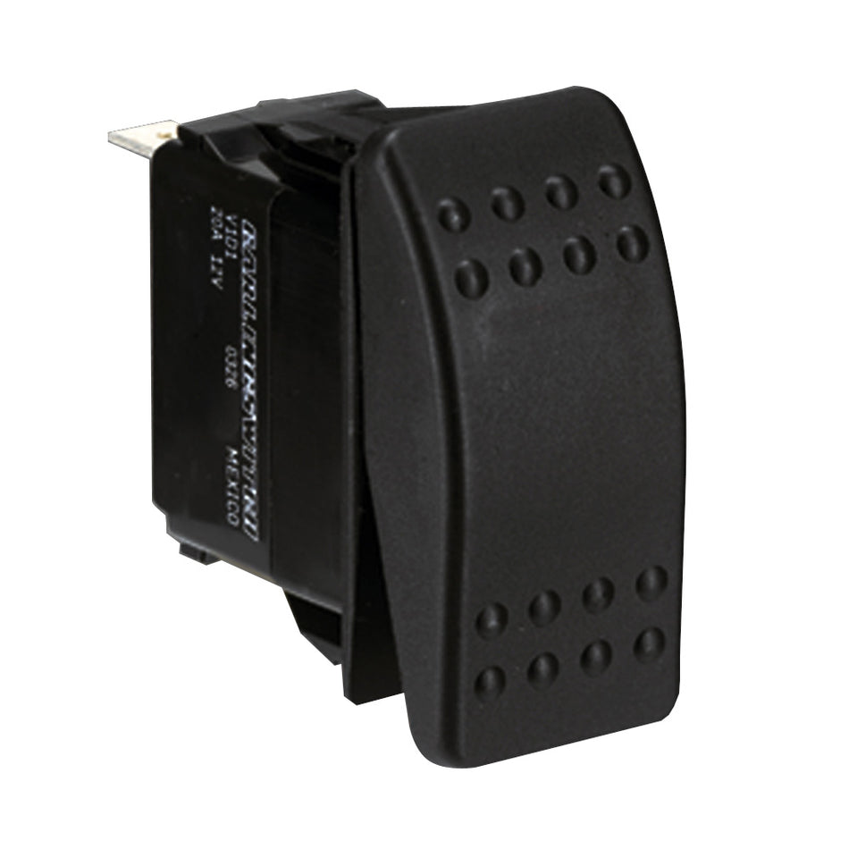 Paneltronics - Waterproof Rocker Switch - SPST, Black, Off/On — Quality Boat Parts