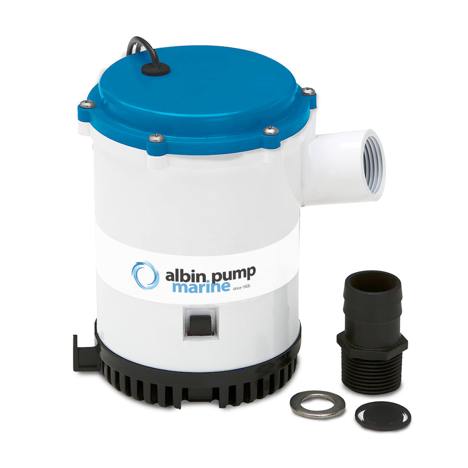 Albin - Group Bilge Pump Heavy Duty - 2250 GPH — Quality Boat Parts