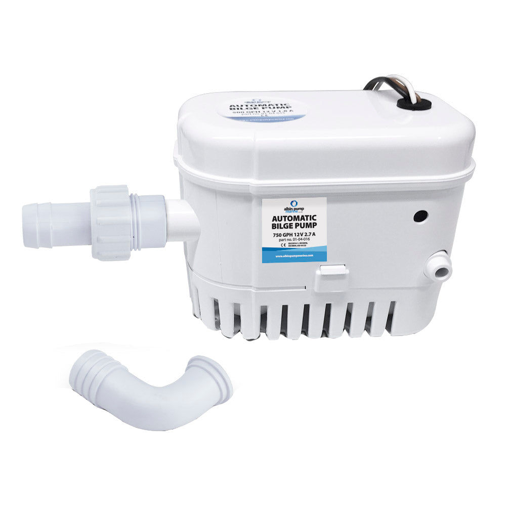 Albin - Group Automatic Bilge Pump - 750 GPH — Quality Boat Parts