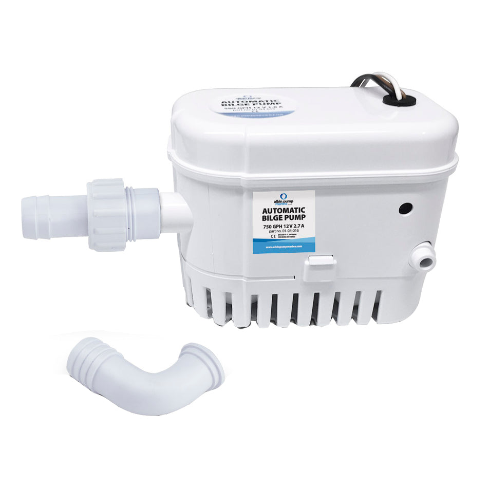 Albin - Group Automatic Bilge Pump - 750 GPH — Quality Boat Parts