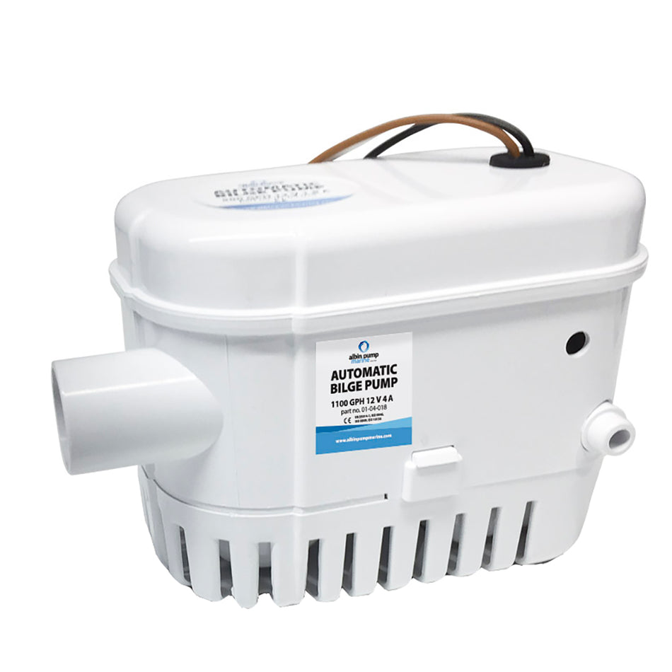 Albin - Group Automatic Bilge Pump - 1100 GPH — Quality Boat Parts
