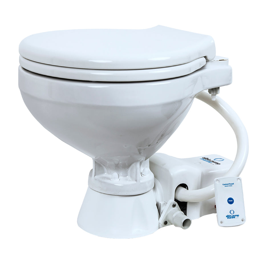 Albin - Marine Toilet Standard Electric - EVO Compact — Quality Boat Parts