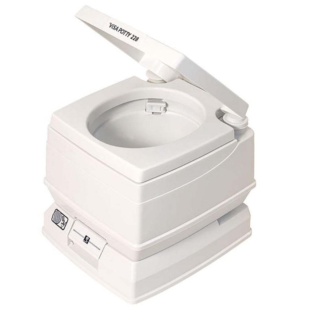 Dock Edge - Visa Potty Portable Toilet - 8L — Quality Boat Parts