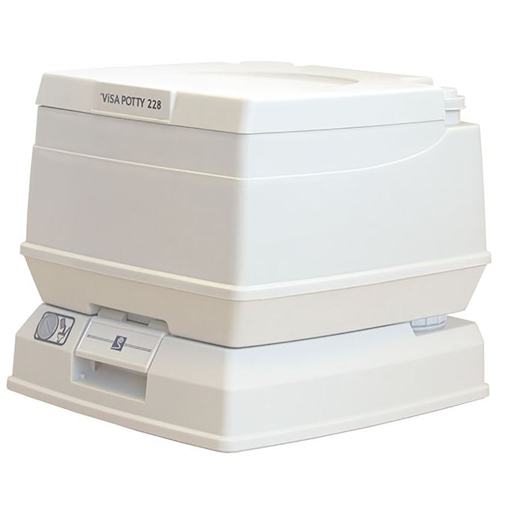 Dock Edge - Visa Potty Portable Toilet - 8L — Quality Boat Parts