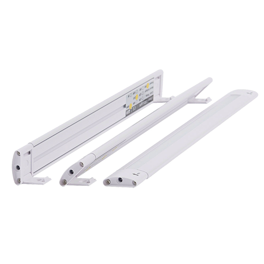 Lunasea - Adjustable Linear LED Light - Built-In Dimmer, 20", Warm White, Switch — Quality Boat Parts