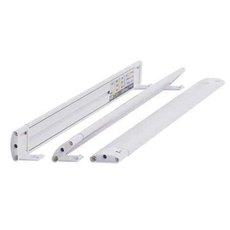 Lunasea - Adjustable Linear LED Light - Built-In Dimmer, 20", Warm White, Switch — Quality Boat Parts