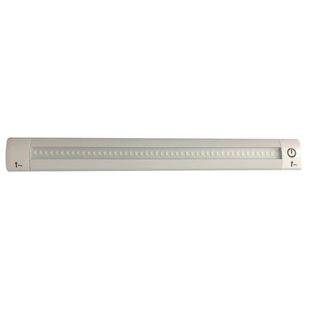Lunasea - Adjustable Linear LED Light - 12", Built-In Touch Dimmer Switch, Cool White — Quality Boat Parts
