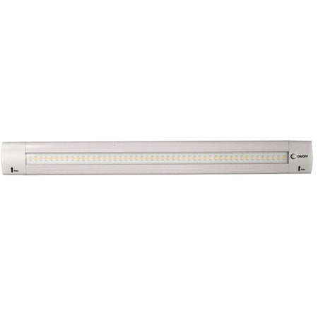 Lunasea - Adjustable Angle LED Light Bar - 12", Push Button Switch, 12VDC, Warm White — Quality Boat Parts