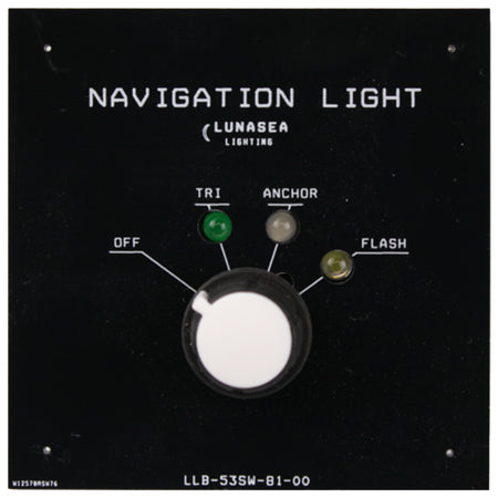 Lunasea - Fixture Switch - Tri/Anchor/Flash — Quality Boat Parts