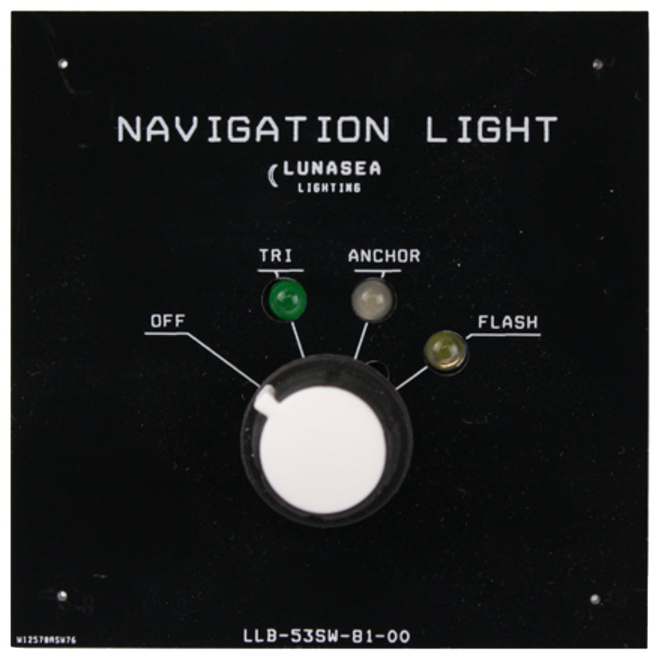 Lunasea - Fixture Switch - Tri/Anchor/Flash — Quality Boat Parts