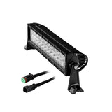HEISE LED Lighting Systems - Dual Row LED Light Bar - Black — Quality Boat Parts
