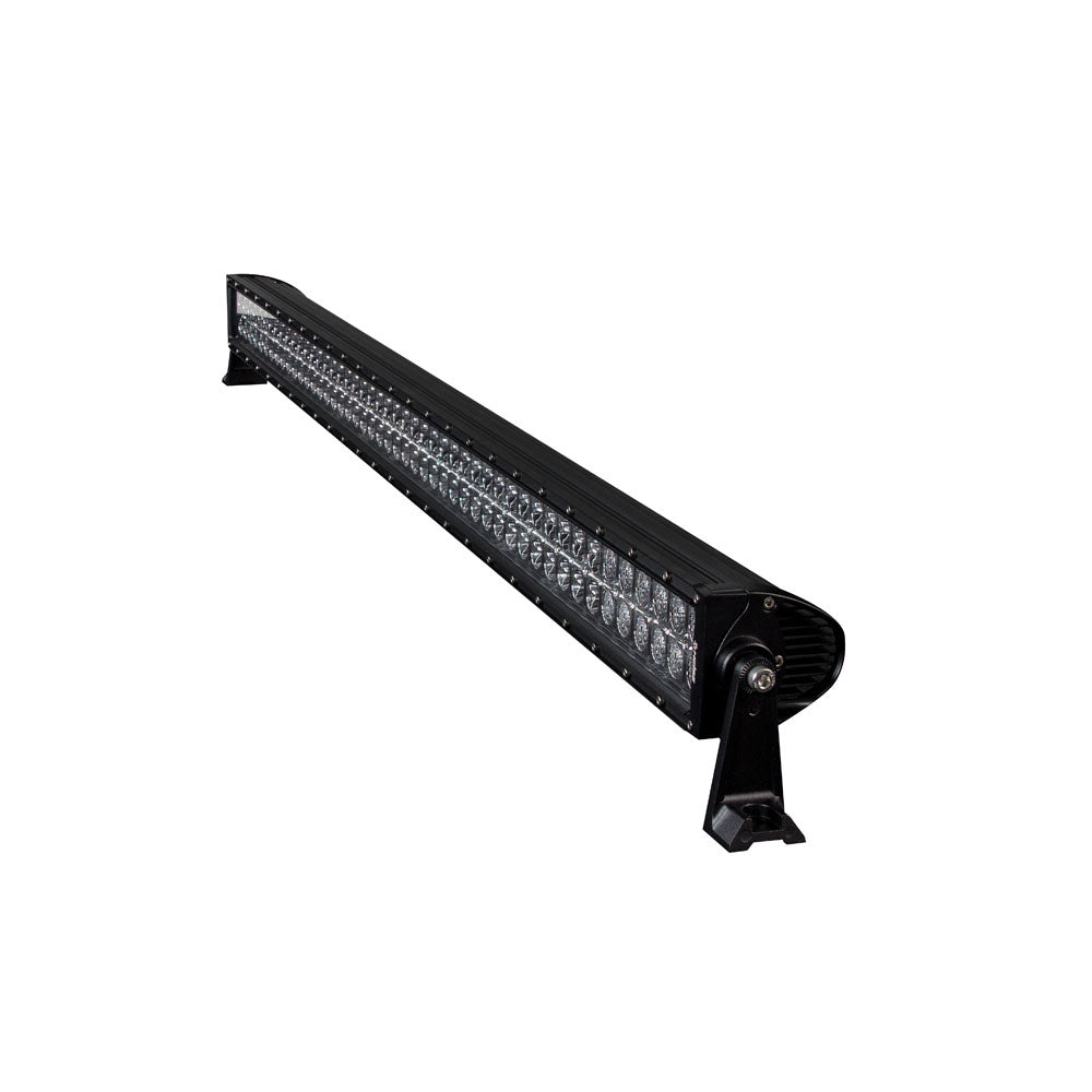 HEISE LED Lighting Systems - Dual Row LED Light Bar - Black — Quality Boat Parts