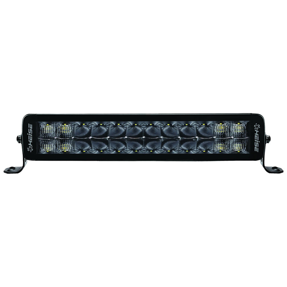 HEISE LED Lighting Systems - Dual Row Blackout LED LightBar - 200W, IP67 — Quality Boat Parts
