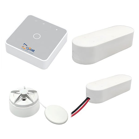 Glomex Marine Antennas - ZigBoat Wireless Remote Control PRO Starter Kit System - With Gateway, Battery, Flood Door/Porthole Sensor — Quality Boat Parts