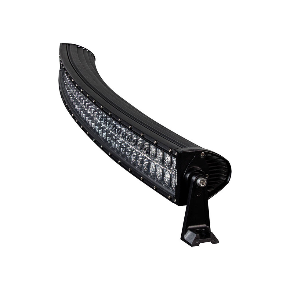 HEISE LED Lighting Systems - Dual Row Curved LED Light Bar — Quality Boat Parts
