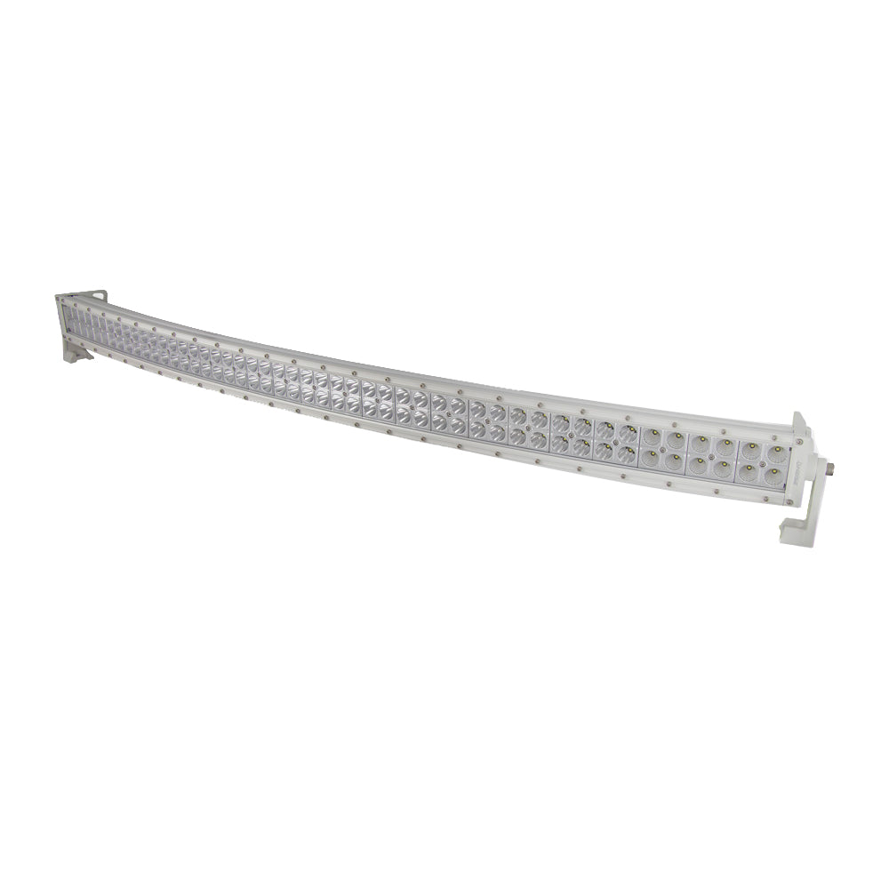 HEISE LED Lighting Systems - Dual Row Curved LED Light Bar — Quality Boat Parts