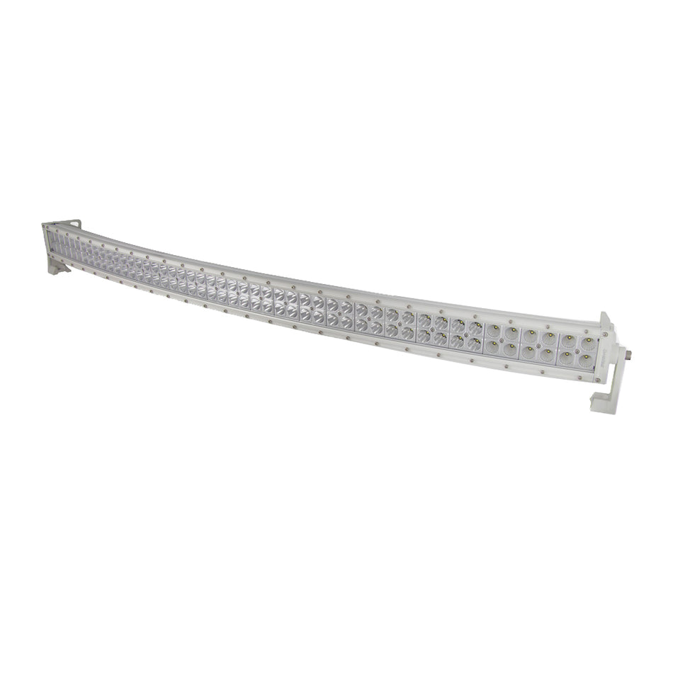 HEISE LED Lighting Systems - Dual Row Curved LED Light Bar — Quality Boat Parts