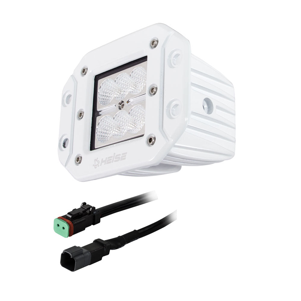 HEISE - Marine Cube Light - Flush Mount, 3" — Quality Boat Parts