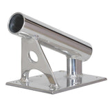 Lee's Tackle - MX Pro Center Rigger Holder 1.5" ID - Silver — Quality Boat Parts