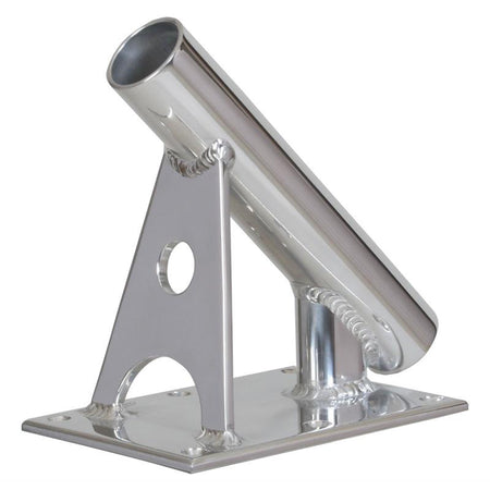 Lee's Tackle - MX Pro Center Rigger Holder 1.5" ID - Silver — Quality Boat Parts