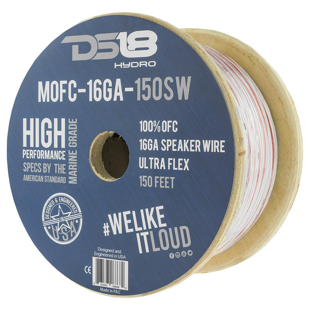 DS18 - HYDRO Marine Grade OFC Speaker Wire - 150 Feet — Quality Boat Parts