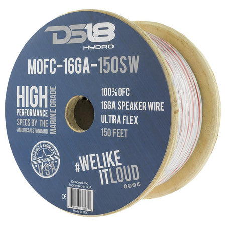 DS18 - HYDRO Marine Grade OFC Speaker Wire - 150 Feet — Quality Boat Parts