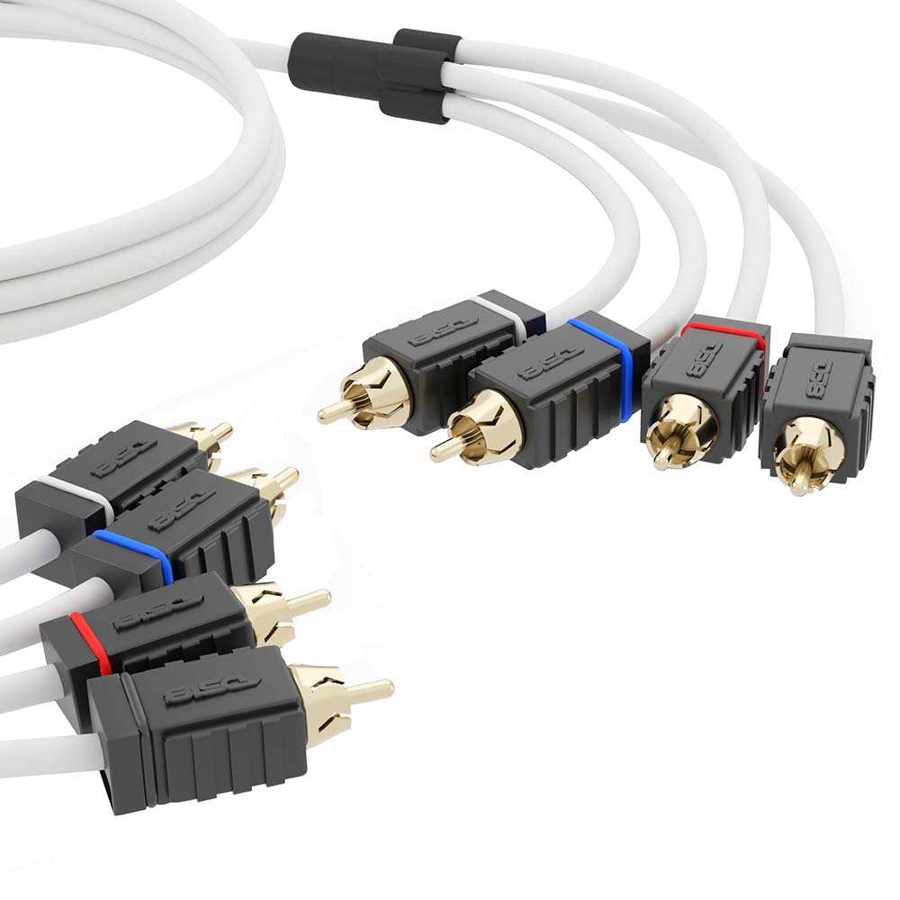 DS18 - Marine Tinned OFC RCA Cable - 4 Channel — Quality Boat Parts