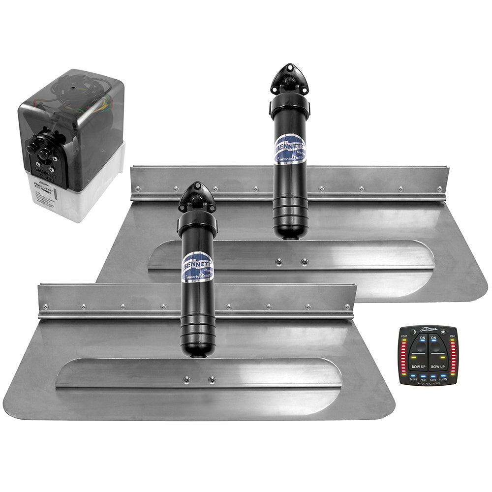 Bennett Marine - Hydraulic Trim Tabs - ATP, 18" x 9" — Quality Boat Parts