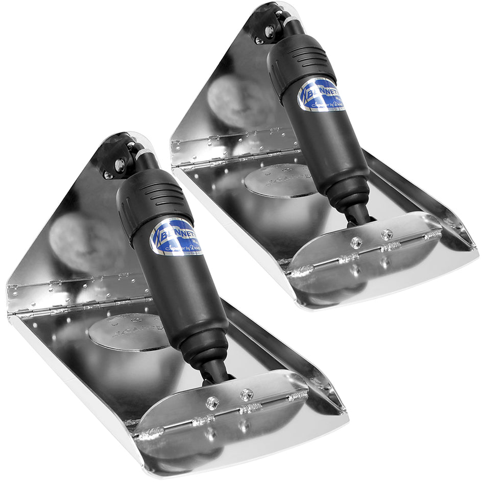 Bennett Marine - BOLT Heavy Duty Trim Tab System - 12" x 16" — Quality Boat Parts