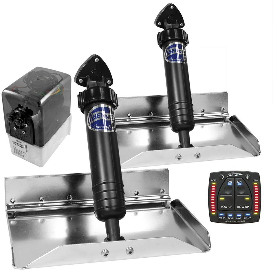 Bennett Marine - Performance Sport Tab System - 12" x 9" — Quality Boat Parts
