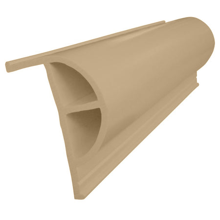 Dock Edge - ProDock Heavy "P" Dock Profile - 3x8' Sections, Beige — Quality Boat Parts