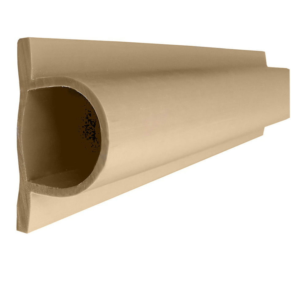 Dock Edge ProDock - Heavy "D" Dock Profile - 3x8' Sections, Beige — Quality Boat Parts