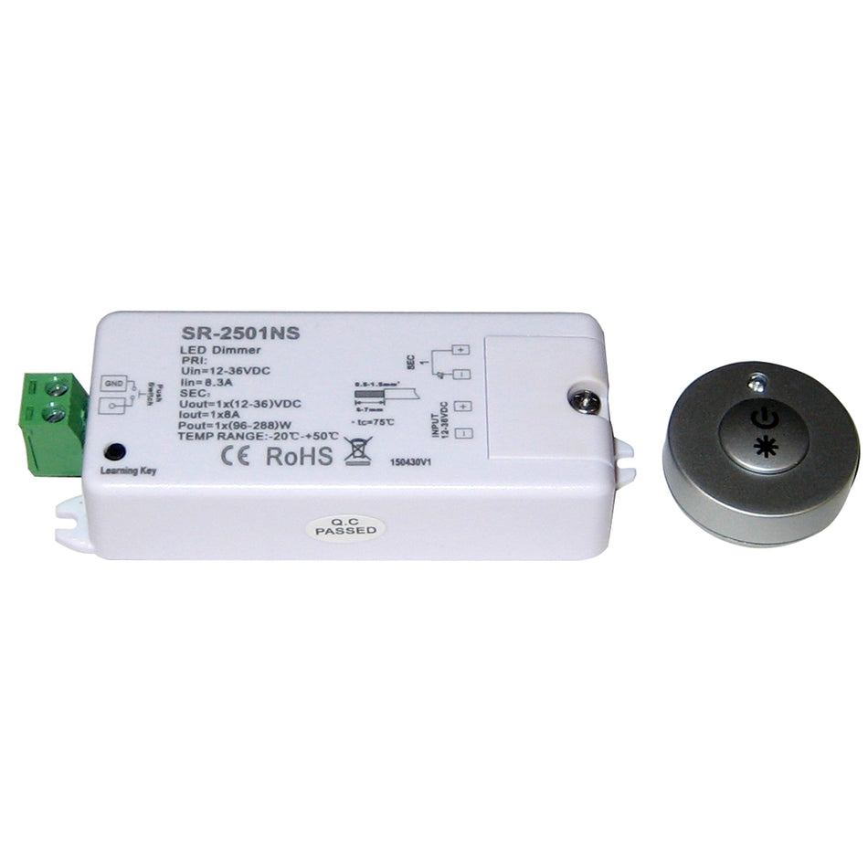 Lunasea - Remote Dimming Kit - Receiver/Button Remote — Quality Boat Parts
