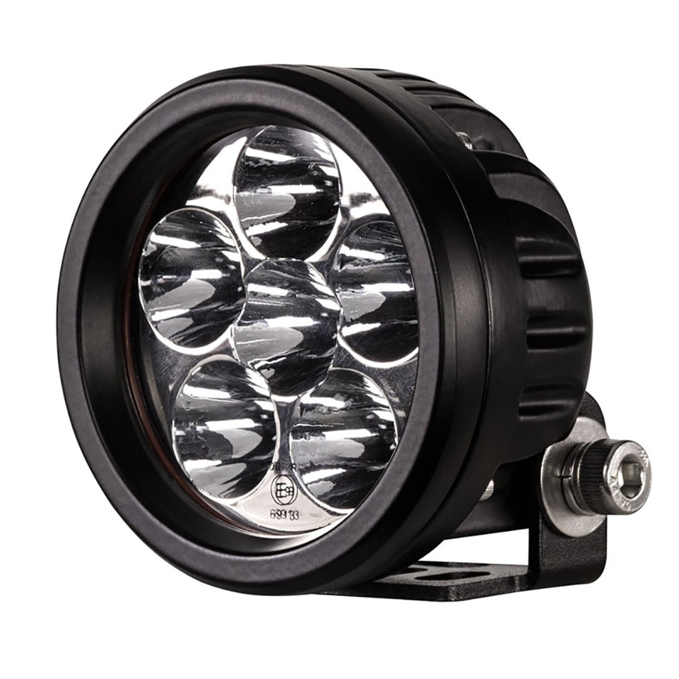 HEISE LED - Round LED Driving Light - 3.5", IP67, 9A, 18W — Quality Boat Parts