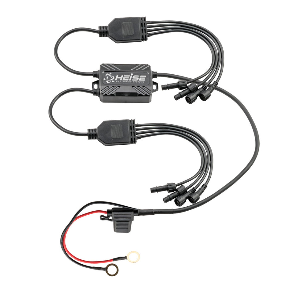 HEISE LED Lighting Systems - RGB 8 Output Control Box — Quality Boat Parts