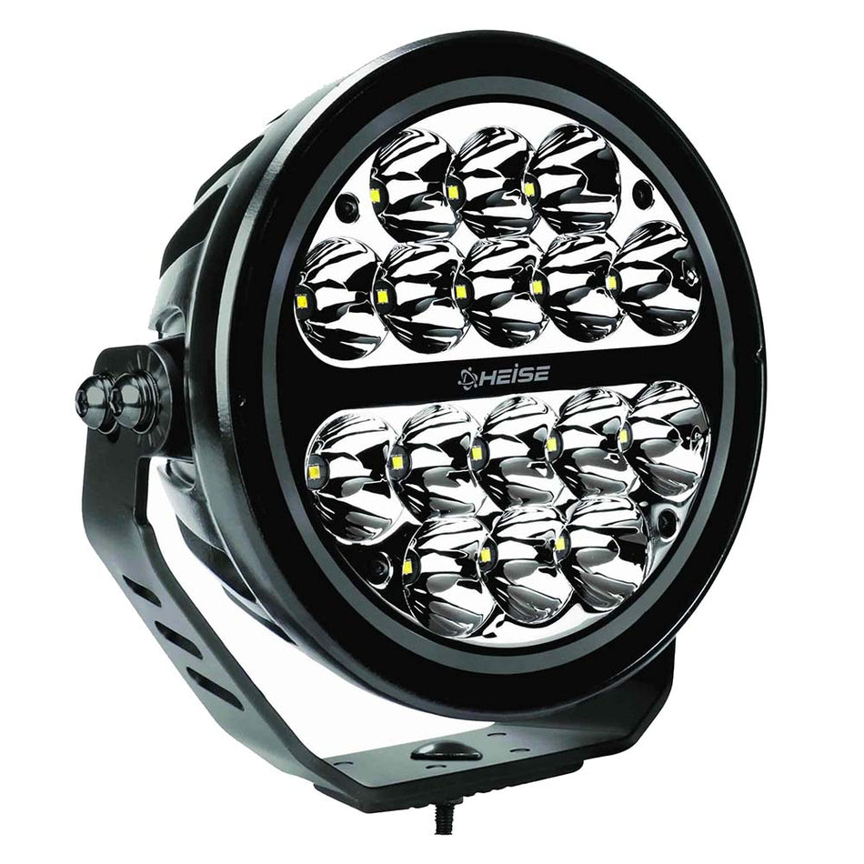 HEISE - Edgeless Driving Light Spot - 7", IP68, 5.3A, 80W, 12-24V — Quality Boat Parts