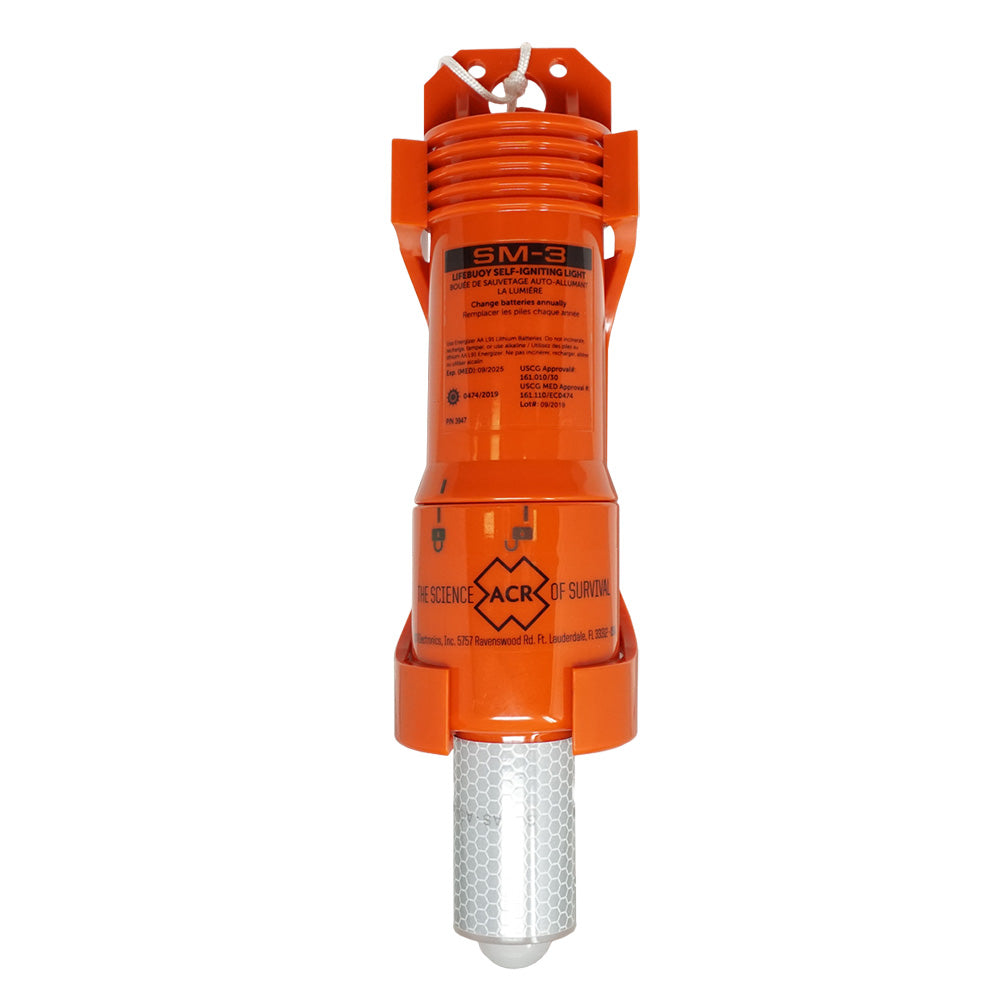 ACR - SM-3 SOLAS Lifebuoy Marker Light — Quality Boat Parts